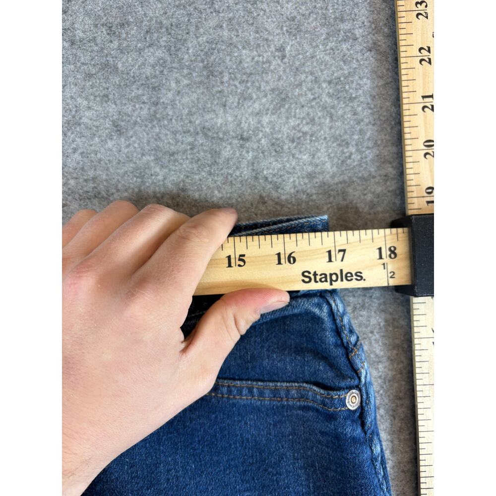 VTG 70s Levis Orange Tab Jeans Mens 30x32 Blue Straight Baggy Retro Streetwear - Picture 6 of 9